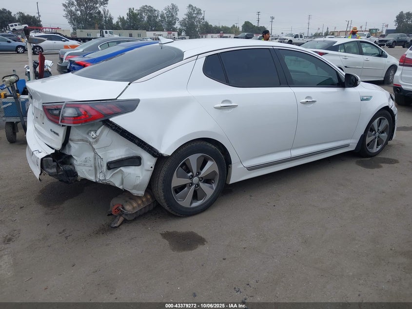 2014 KIA OPTIMA HYBRID EX KNAGN4AD9E5075098