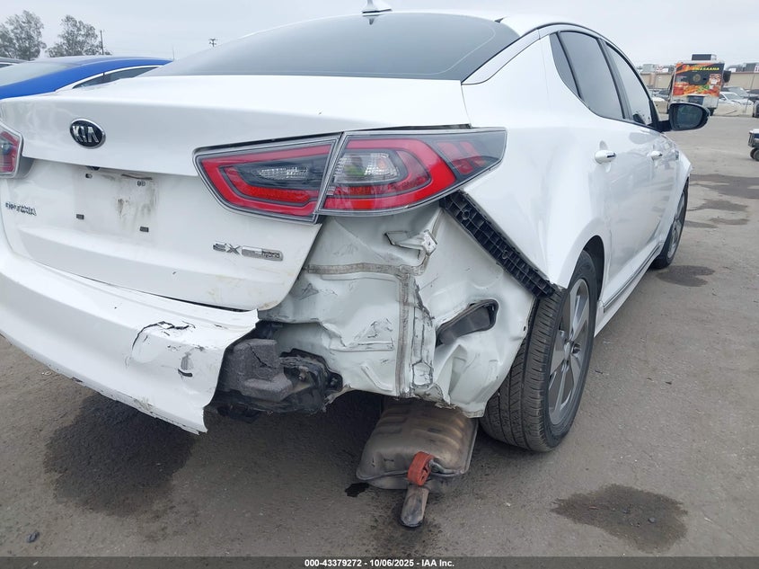 2014 KIA OPTIMA HYBRID EX KNAGN4AD9E5075098