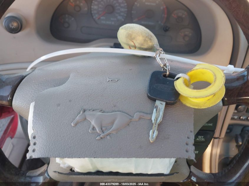 2001 Ford Mustang Gt VIN: 1FAFP45X41F163192 Lot: 43379289