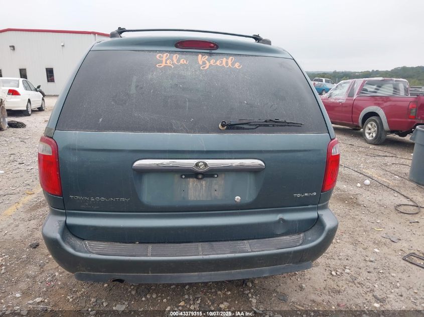 2005 Chrysler Town & Country Touring VIN: 2C4GP54L15R392592 Lot: 43379315