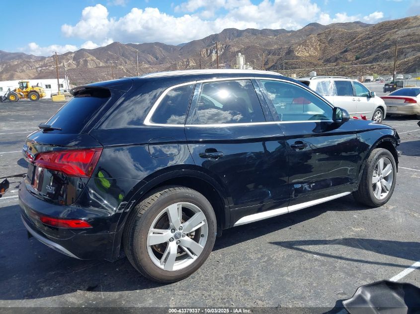 2018 Audi Q5 VIN: WA1BNAFY4J2097653 Lot: 43379337