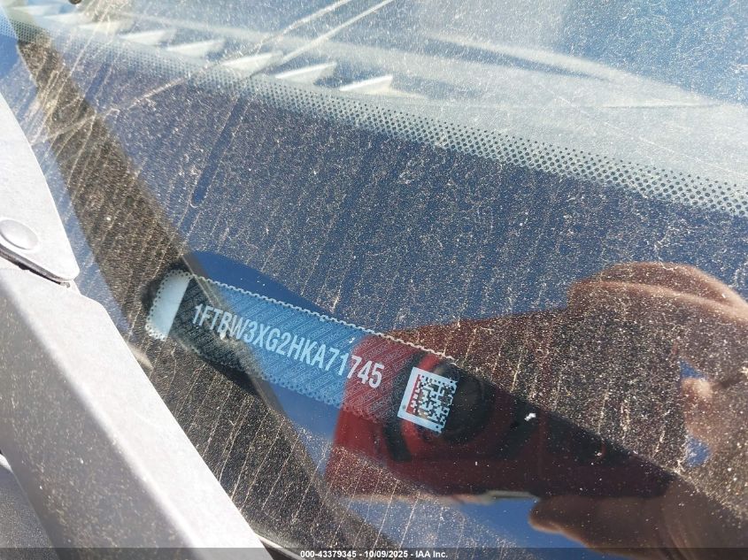 2017 Ford Transit-350 VIN: 1FTBW3XG2HKA71745 Lot: 43379345