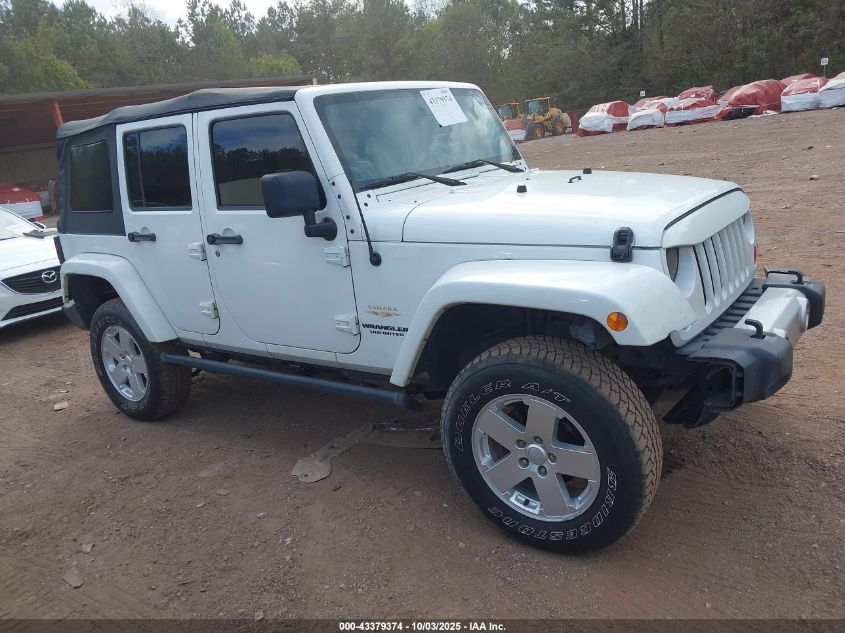 2012 Jeep Wrangler Unlimited Sahara VIN: 1C4HJWEG3CL252370 Lot: 43379374