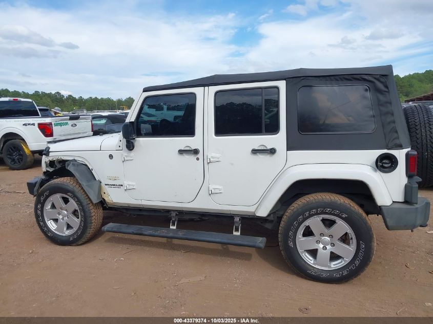 2012 Jeep Wrangler Unlimited Sahara VIN: 1C4HJWEG3CL252370 Lot: 43379374