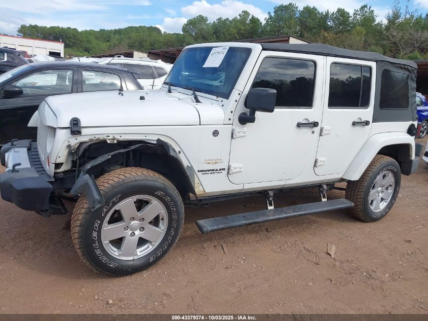 2012 Jeep Wrangler Unlimited Sahara VIN: 1C4HJWEG3CL252370 Lot: 43379374