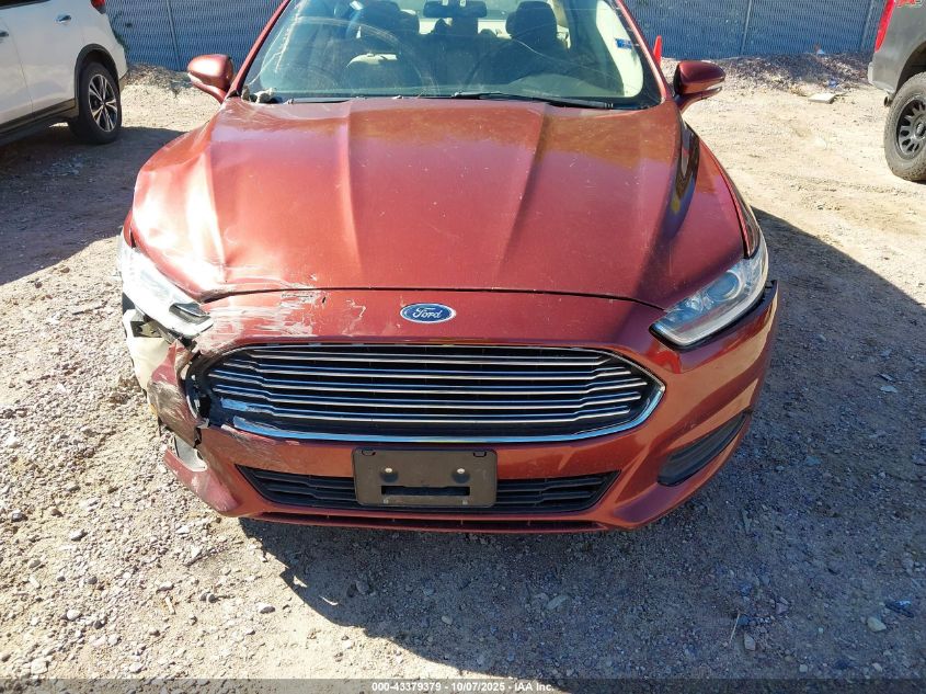 2014 Ford Fusion Se VIN: 3FA6P0HD3ER393468 Lot: 43379379