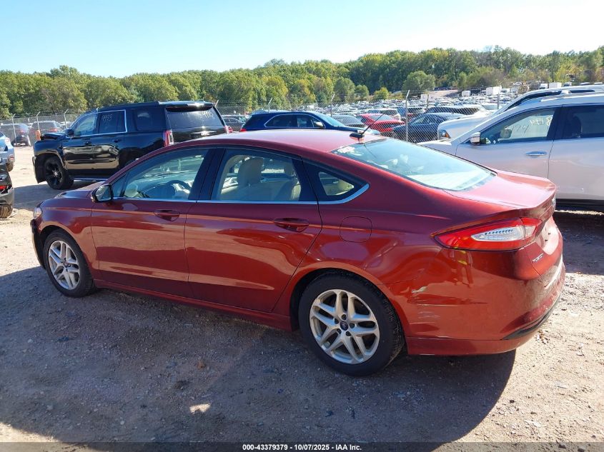 2014 Ford Fusion Se VIN: 3FA6P0HD3ER393468 Lot: 43379379