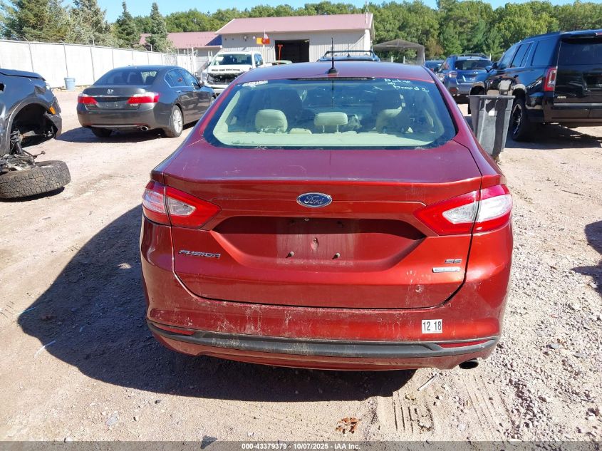 2014 Ford Fusion Se VIN: 3FA6P0HD3ER393468 Lot: 43379379