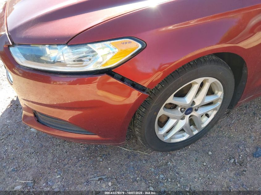 2014 Ford Fusion Se VIN: 3FA6P0HD3ER393468 Lot: 43379379