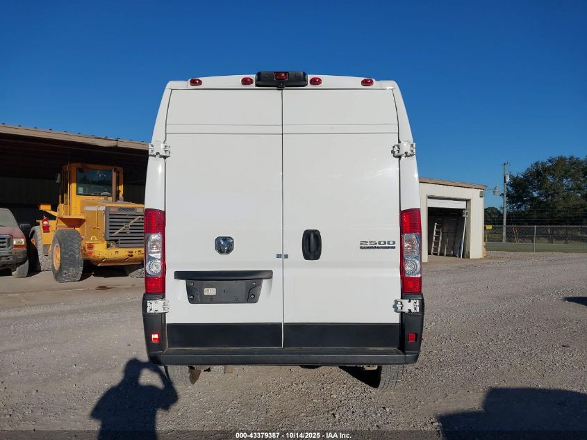 2023 Ram Promaster 2500 High Roof 159 Wb VIN: 3C6LRVDG0PE598431 Lot: 43379387