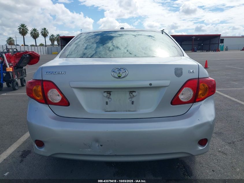 2009 Toyota Corolla Le VIN: 1NXBU40E09Z016636 Lot: 43379418