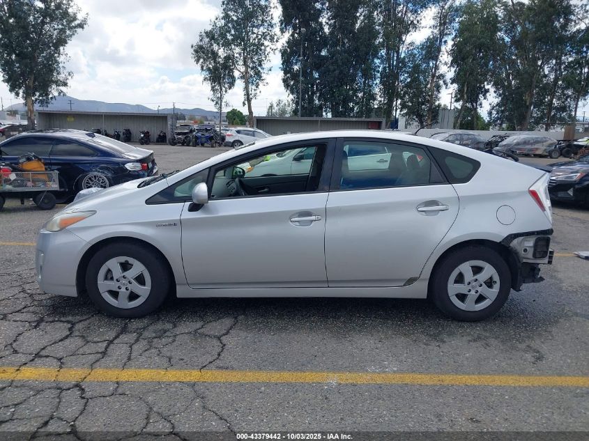 2011 Toyota Prius Two VIN: JTDKN3DUXB5318304 Lot: 43379442