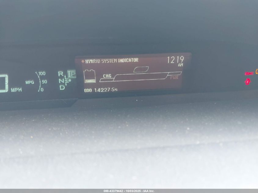 2011 Toyota Prius Two VIN: JTDKN3DUXB5318304 Lot: 43379442