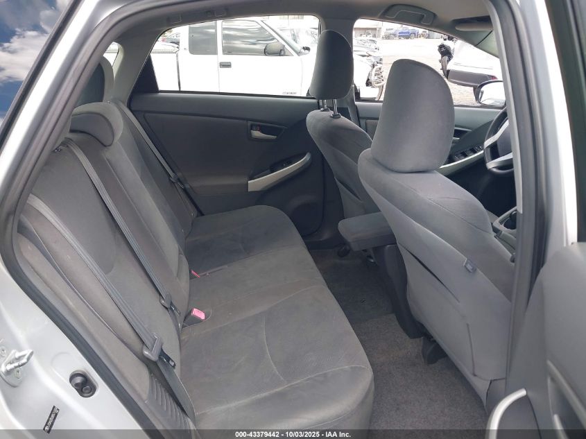 2011 Toyota Prius Two VIN: JTDKN3DUXB5318304 Lot: 43379442