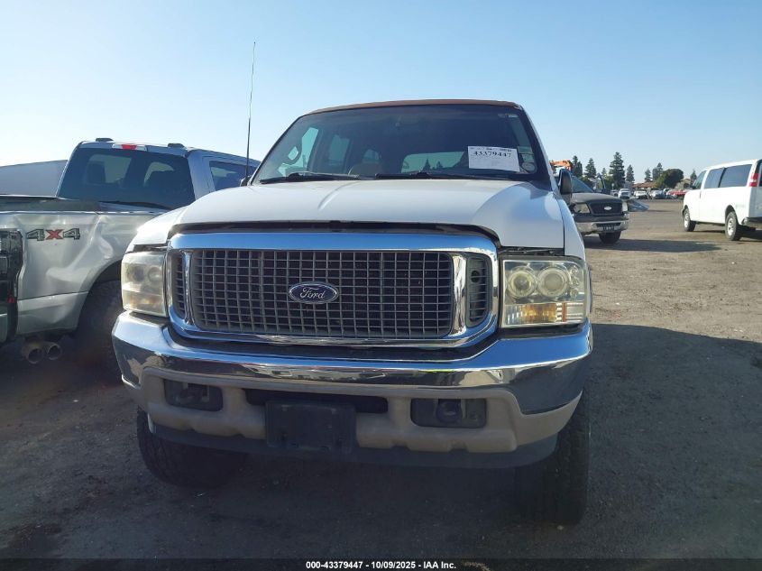 2000 Ford Excursion Limited VIN: 1FMSU43F6YEB39984 Lot: 43379447