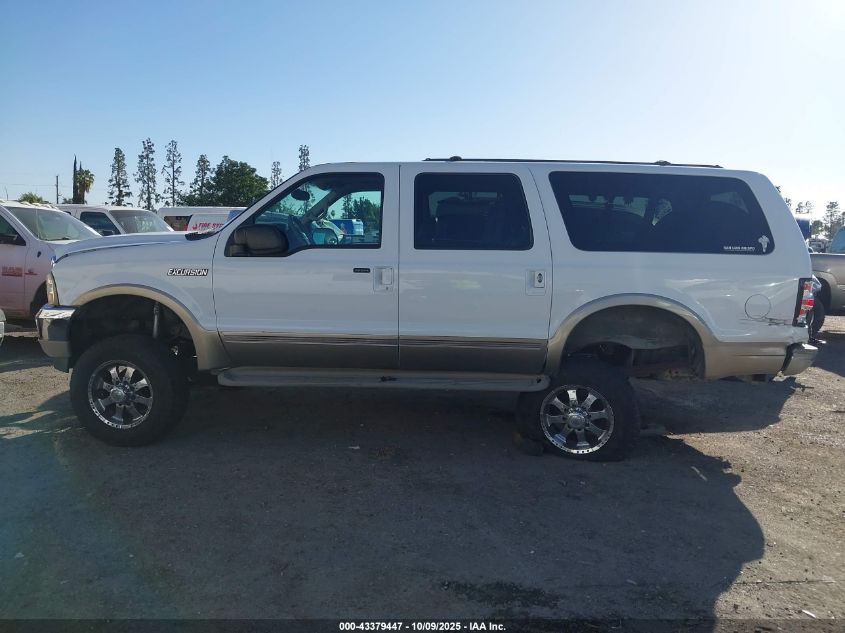 2000 Ford Excursion Limited VIN: 1FMSU43F6YEB39984 Lot: 43379447