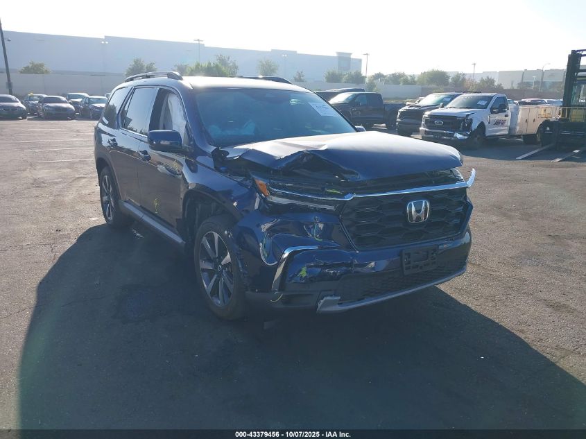 2025 Honda Pilot Touring VIN: 5FNYG1H75SB043789 Lot: 43379456