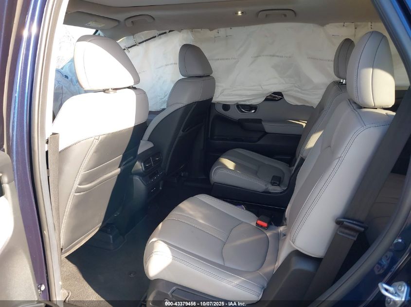 2025 Honda Pilot Touring VIN: 5FNYG1H75SB043789 Lot: 43379456