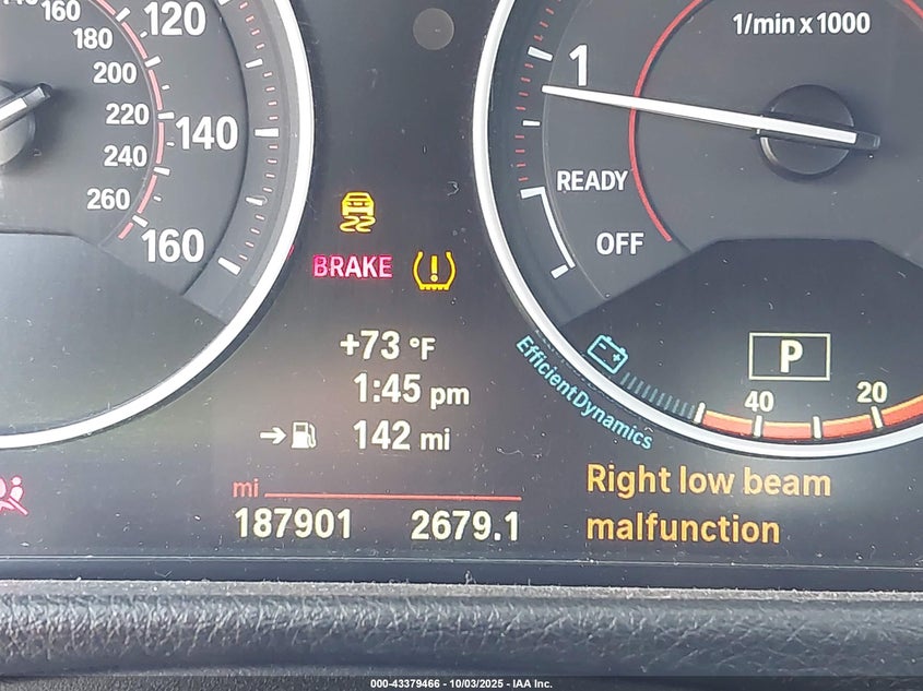 2014 BMW 335I - WBA3A9G54ENS65172