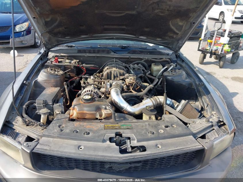 2007 Ford Mustang V6 Deluxe/V6 Premium VIN: 1ZVFT80N975242355 Lot: 43379479