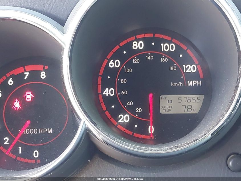 2007 Toyota Matrix Xr VIN: 2T1KR30E47C657069 Lot: 43379506