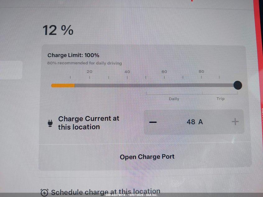 2026 Tesla Model Y Long Range Dual Motor All-Wheel Drive VIN: 7SAYGDED5TF431279 Lot: 43379514