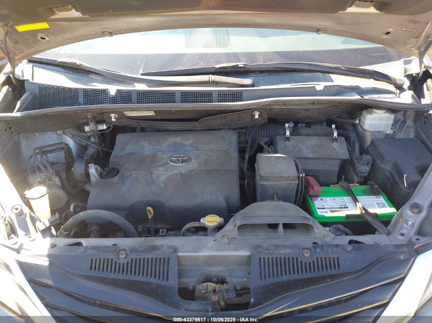 2014 Toyota Sienna Le V6 8 Passenger VIN: 5TDKK3DC2ES478143 Lot: 43379517