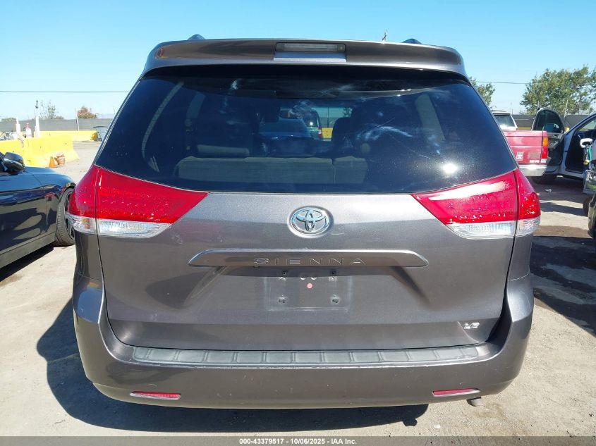 2014 Toyota Sienna Le V6 8 Passenger VIN: 5TDKK3DC2ES478143 Lot: 43379517