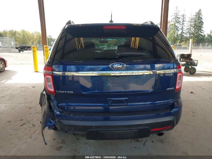 2012 Ford Explorer Limited VIN: 1FMHK8F85CGA49520 Lot: 43379533
