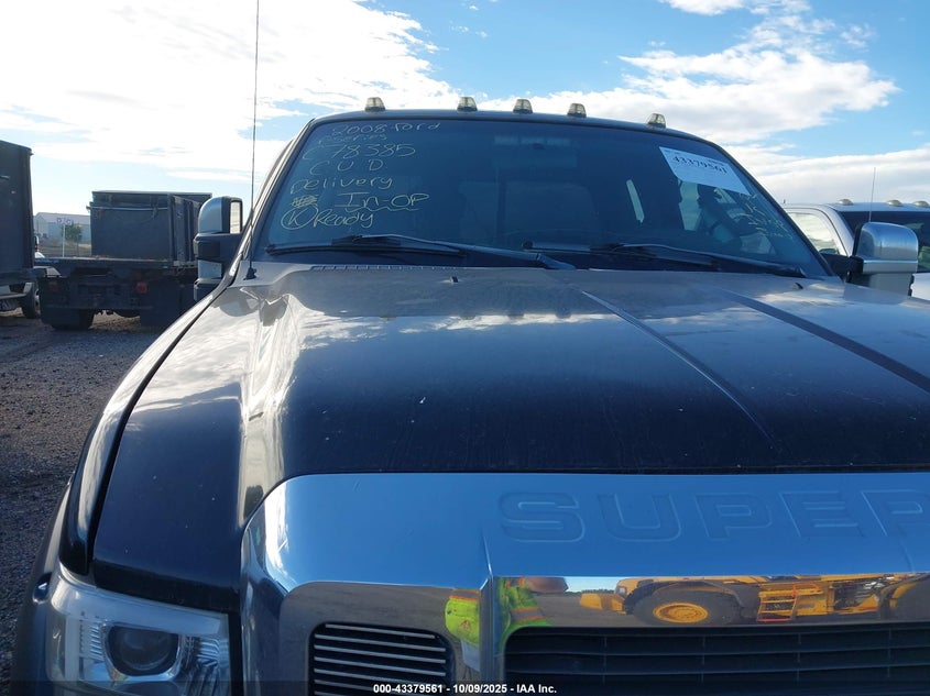 2008 Ford F-550 Chassis Lariat/Xl/Xlt VIN: 1FDAX56R18EC78385 Lot: 43379561