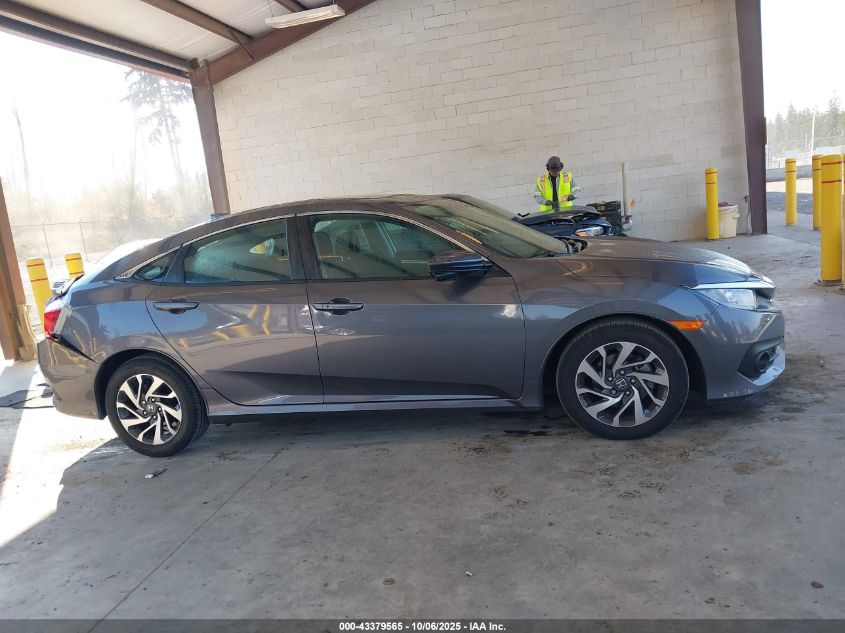 2018 Honda Civic Ex VIN: 2HGFC2F89JH527432 Lot: 43379565