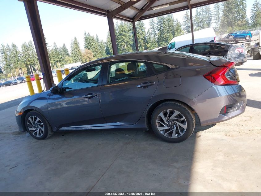 2018 Honda Civic Ex VIN: 2HGFC2F89JH527432 Lot: 43379565