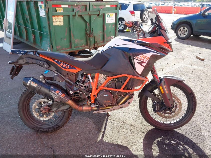 2019 Ktm 1090 Adventure R VIN: VBKV49401KM906032 Lot: 43379567