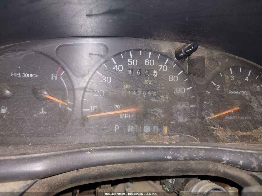 1996 Mercury Sable Gs VIN: 1MELM50U9TG604688 Lot: 43379589