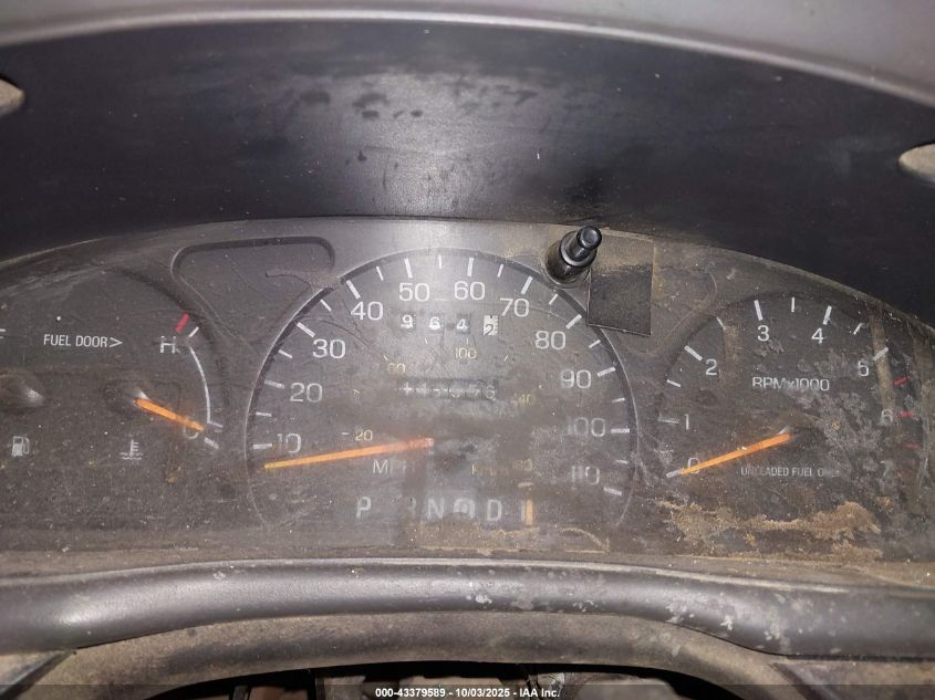 1996 Mercury Sable Gs VIN: 1MELM50U9TG604688 Lot: 43379589