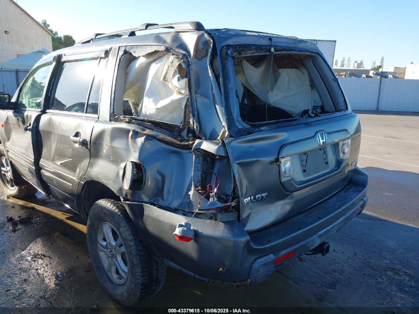 2008 Honda Pilot Vp VIN: 5FNYF18288B011757 Lot: 43379615