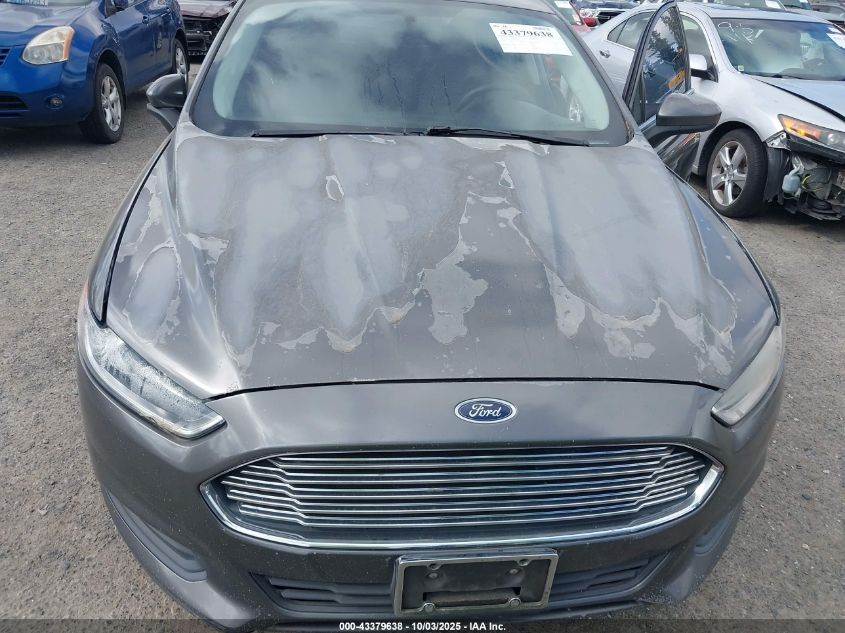 2013 Ford Fusion S VIN: 3FA6P0G72DR338553 Lot: 43379638