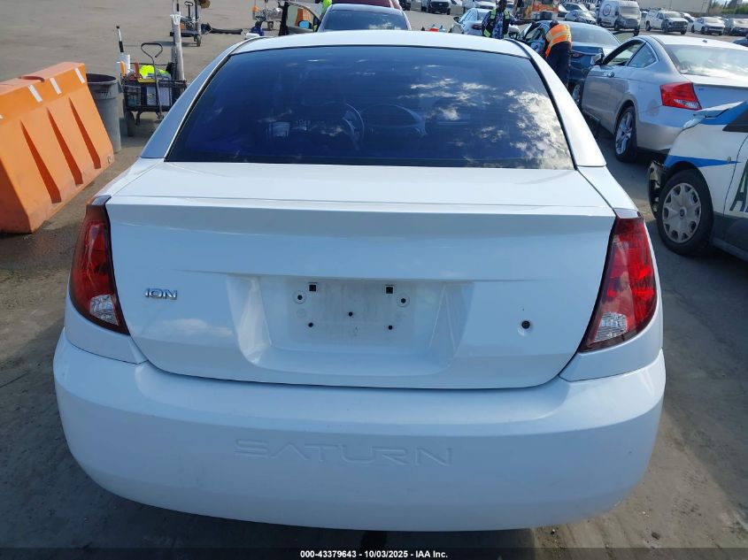 2003 Saturn Ion 2 VIN: 1G8AJ52F43Z132060 Lot: 43379643