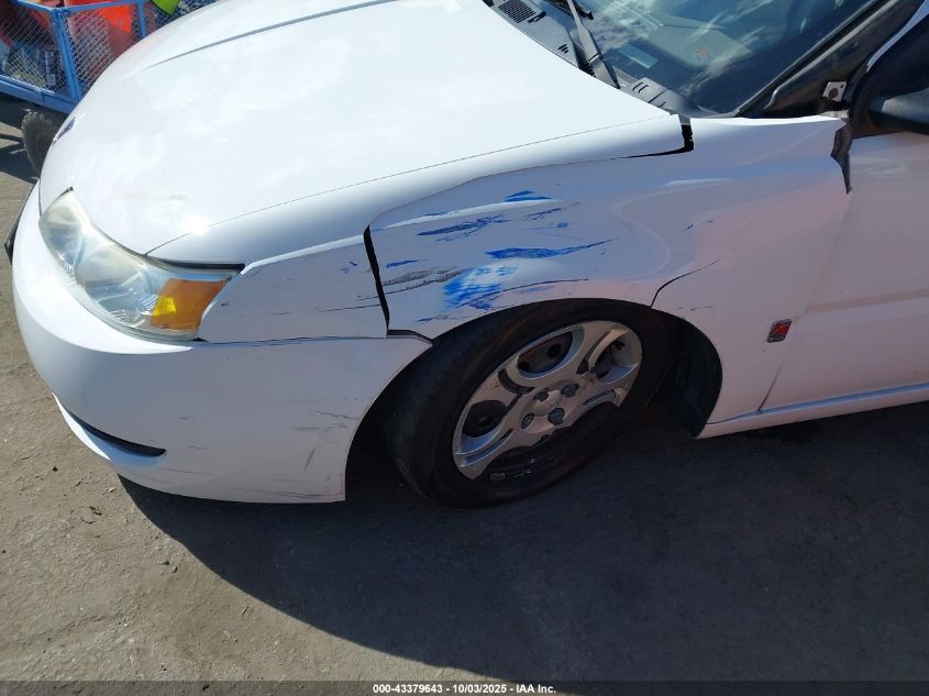 2003 Saturn Ion 2 VIN: 1G8AJ52F43Z132060 Lot: 43379643