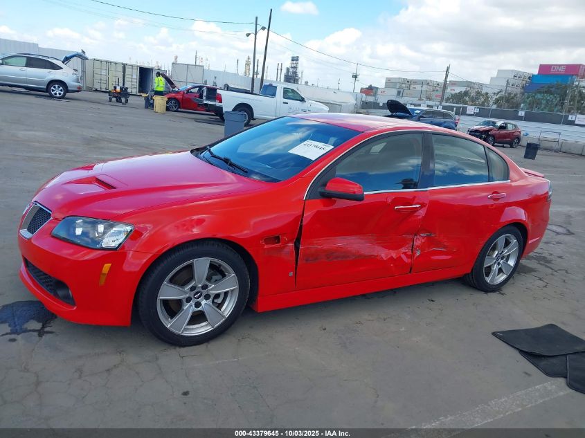 2008 Pontiac G8 Gt VIN: 6G2EC57Y88L128543 Lot: 43379645