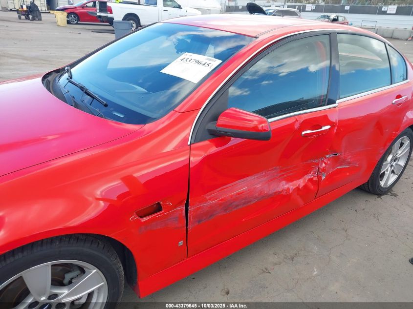 2008 Pontiac G8 Gt VIN: 6G2EC57Y88L128543 Lot: 43379645