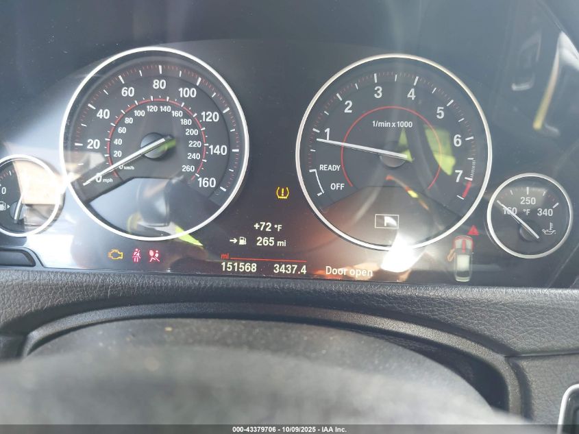 2016 BMW 328I VIN: WBA8E9C51GK645557 Lot: 43379706