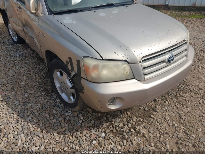 2004 Toyota Highlander Limited V6 VIN: JTEDP21A340018316 Lot: 43379780