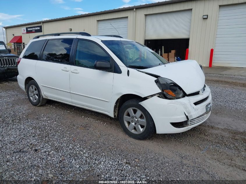 TOYOTA SIENNA 2005. Lot# 43379782. VIN 5TDZA23C55S361654. Photo 1