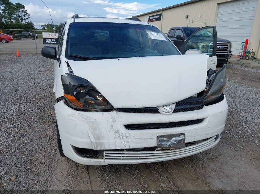 2005 Toyota Sienna Le VIN: 5TDZA23C55S361654 Lot: 43379782