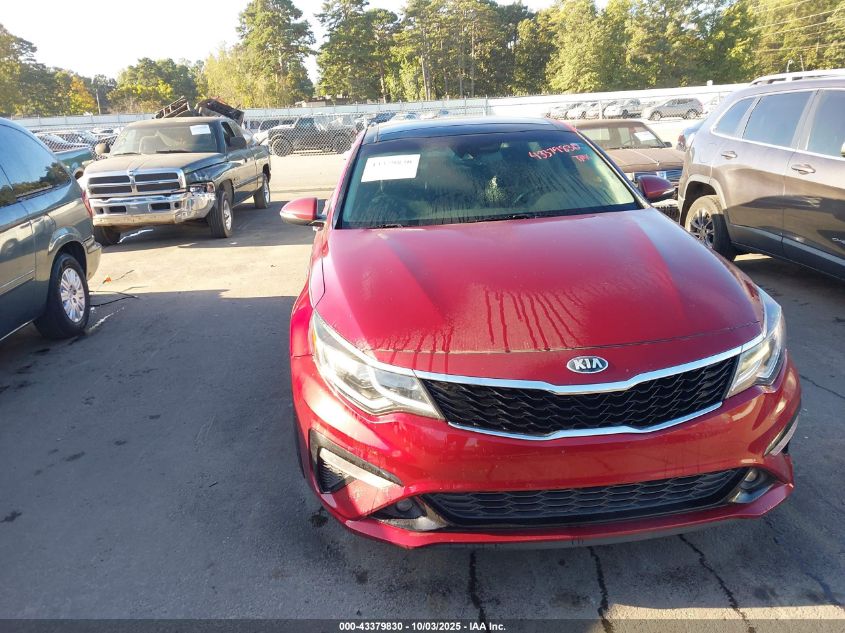 2019 Kia Optima S VIN: 5XXGT4L32KG294988 Lot: 43379830