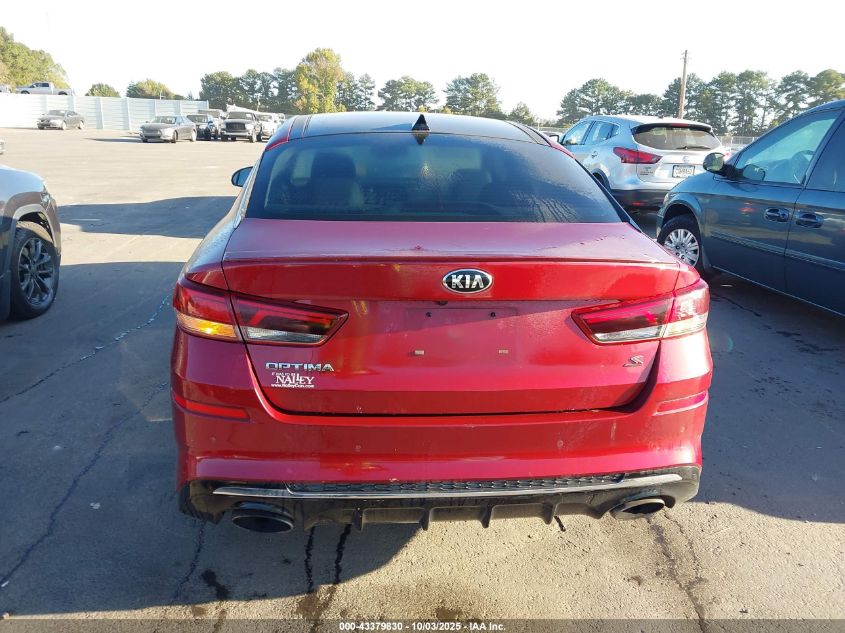 2019 Kia Optima S VIN: 5XXGT4L32KG294988 Lot: 43379830