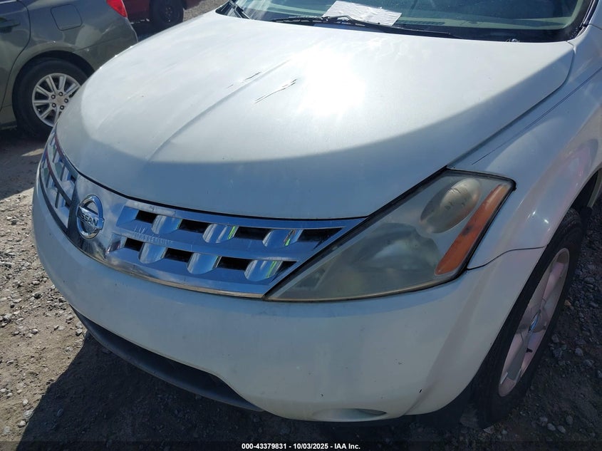 2003 Nissan Murano Se VIN: JN8AZ08T83W114083 Lot: 43379831