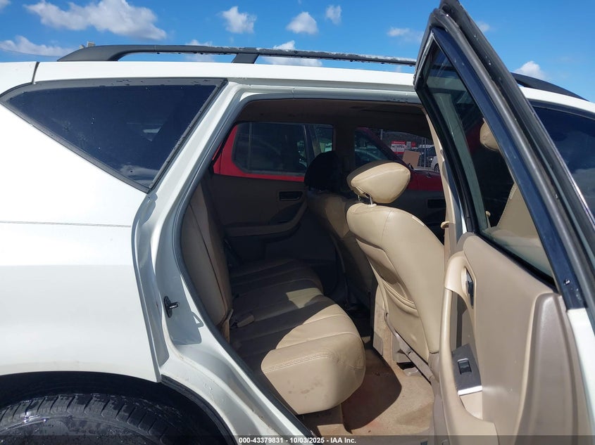 2003 Nissan Murano Se VIN: JN8AZ08T83W114083 Lot: 43379831