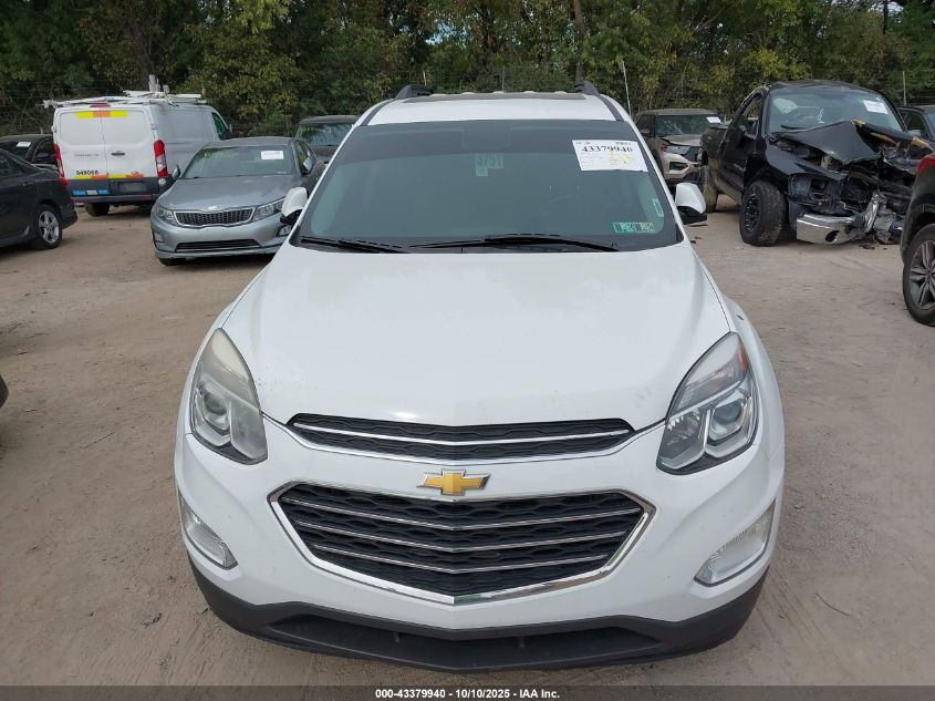 2017 Chevrolet Equinox Lt VIN: 2GNALCEKXH6251867 Lot: 43379940